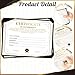 EYxsaxenk Certificate of Authenticity - 12Pcs 5x7 Inch Black Gold Foil Premium Certificates for Collectible Artwork Artist Artisan Handicraft Worker Achievement Award Photography Art Exhibition Supply