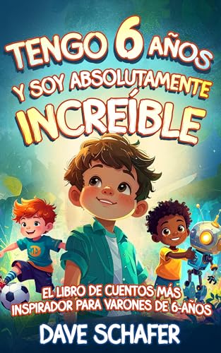 Tengo 6 años y soy absolutamente increíble: El libro de cuentos más inspirador para varones de 6 años: Cuentos de emoción los varones a crecer, confiar ... poder (Inspiring Stories) (Spanish Edition)