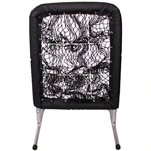 On Deck Sports Indoor/Outdoor Baseball Softball Pitcher Punch Out Pocket Strike Zone Training Aid - Black #TOP1