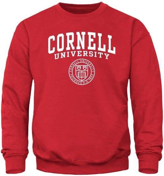 Barnesmith Crewneck Sweatshirt for College, Heritage Logo, Adult Unisex