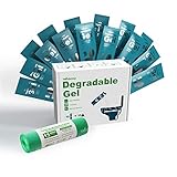 Webetop Degradable Gel Poo Powder RV Toilet Liquid Waste Treatment Gelling and Deodorizing Powder with Disposal Bags for Camping Toilet, Composting Toilet or Emergency Portable Toilet