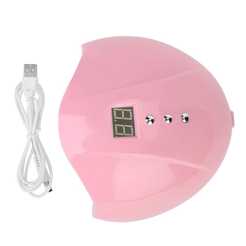 Lampada per Unghie, Macchina for Unghie da 36 W, Manicure Intelligente, Leggera e Portatile, 12 Perline ad Asciugatura Rapida, Cucitura Multi-Step, Unghie Facili