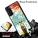 ZQLPLZR for Galaxy S20 FE 2022 Case,Tire Anti-Skid Edges Cute Design Shockproof Bumper Full Protection Black Back Cover for Samsung Galaxy S20 FE 2022,Deer with Autumn Leaves