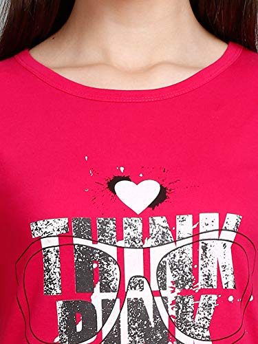 Image of FLEXIMAA Women's Half Sleeve T-Shirt - P