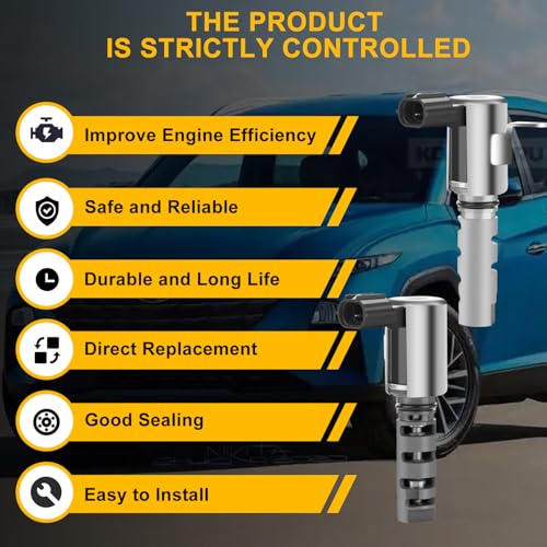 917-211 Left & Right Engine Variable Valve Timing Solenoid, 917-214 VVT Solenoid For To-yota Camry Highlander For Sienna Avalon Solara,For Lexus RX300 RX400h 3.0L 3.3L 15330-0A010 15330-20010 - Image 3