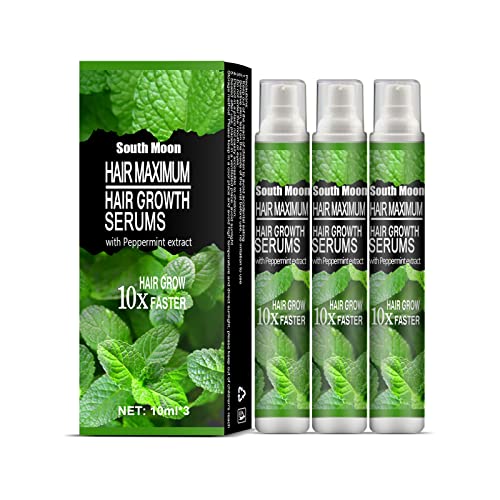 LurcarLE 3 Stück Herbal Hair-Wachstum Essence Spray Cover