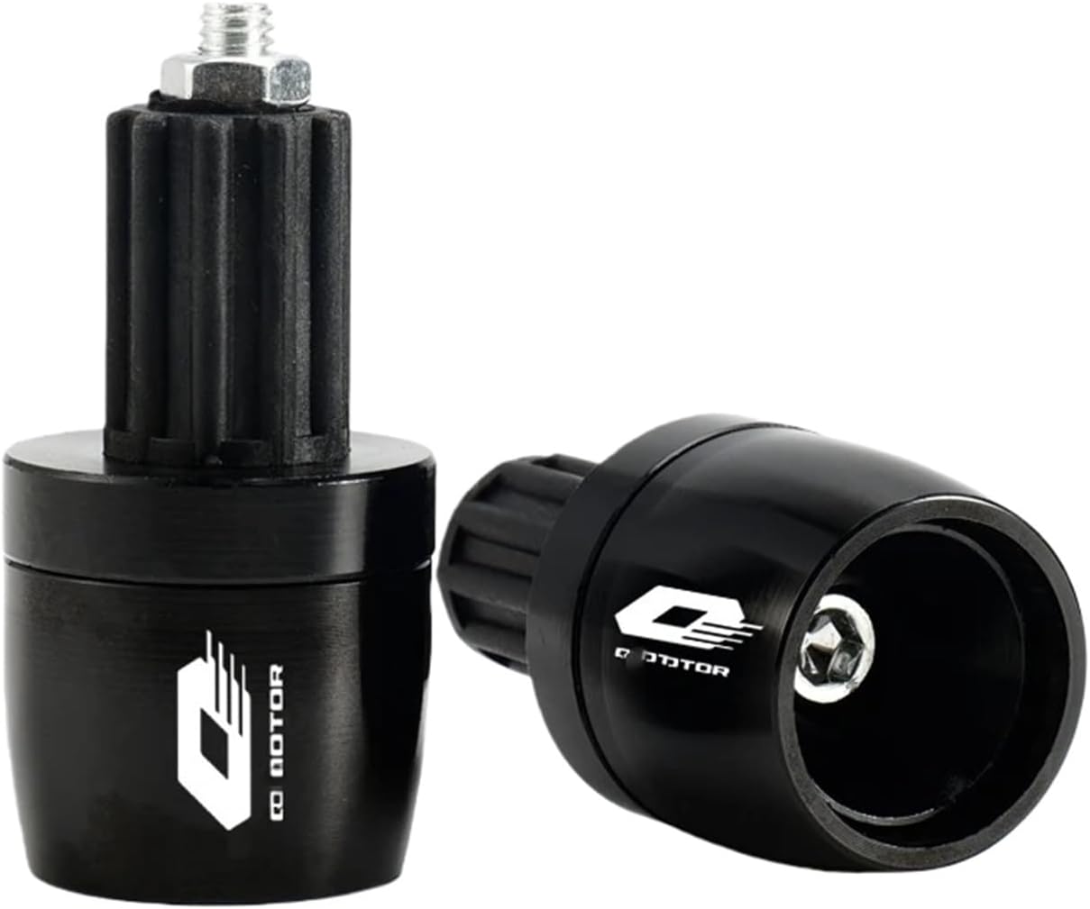 Motorcycle Handlebar End Plug Motorcycle Handlebar Grips Ends Bar Cap End Plug For QJMOTO SRT800SX 800SRT SRT800X Accessories.