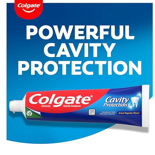Colgate Cavity Protection Toothpaste with Fluoride - 2.5 ounce + 60% Free - 2 Pack - image 9