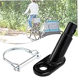 Fahrradanhängerkupplung Fahrradanhängerkupplung Mount Adapter Fahrradgepäckträger Halterung Bike Zubehör Für Kinder Pet Cargo-fahrradanhänger