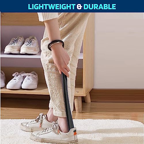 Nextnoid Shoe Horn Long Handle for Seniors - 16.5" Straight & Sturdy Long Shoe Horn for Men, Women & Kids3