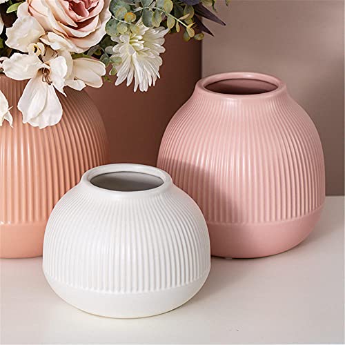 Vaas, bloempotten, home decor vazen, moderne kunst vaas, woonkamer kantoor Desktop plant container bloem voor vrienden en familie, Kerstmis - Afbeelding 6