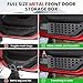 DIAMOOKY Metal Front Door Pocket Storage Box for Jeep Wrangler JL JLU 4XE 2018-2025 & Gladiator JT 2020-2022 2023 2024 2025 Accessories Door Storage Organizer Molle Panels (Not for Power Seats), 2PCS