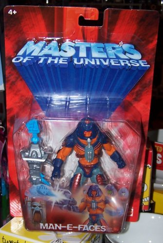 Mattel Masters of The Universe Man-E-Faces Figure - Variant Motu Red Card