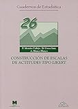 Construcciones de escalas de actitudes tipo likert (Cuadernos de estadística)