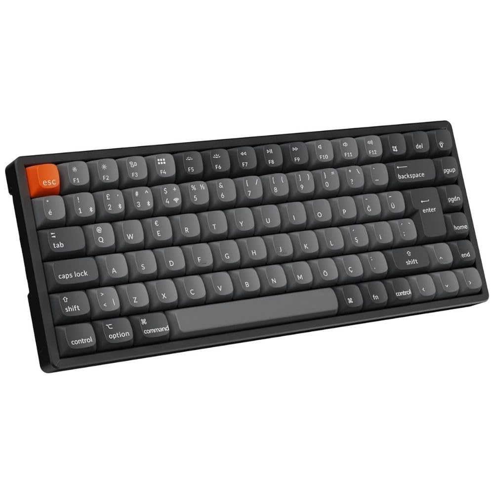 Keychron K2 Max%75 RGB Türkçe Red Switch Kablosuz Alüminyum