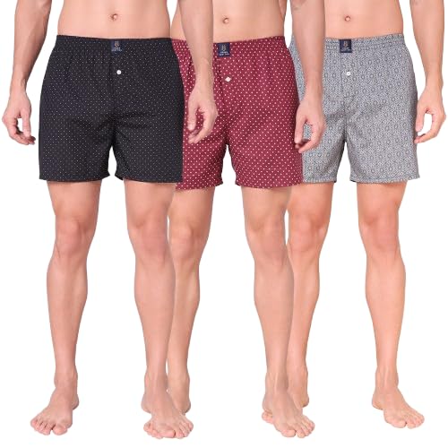 Image of Urban Scottish Ultra-Comfortable Men's Boxer Pants - 100% Cotton Material with A Stylish Print - Soft and Stretchy Elastic Waist Band - Dynamic Movement and Hardwearing Stitching - Breathable with A Gentle Snug Fit