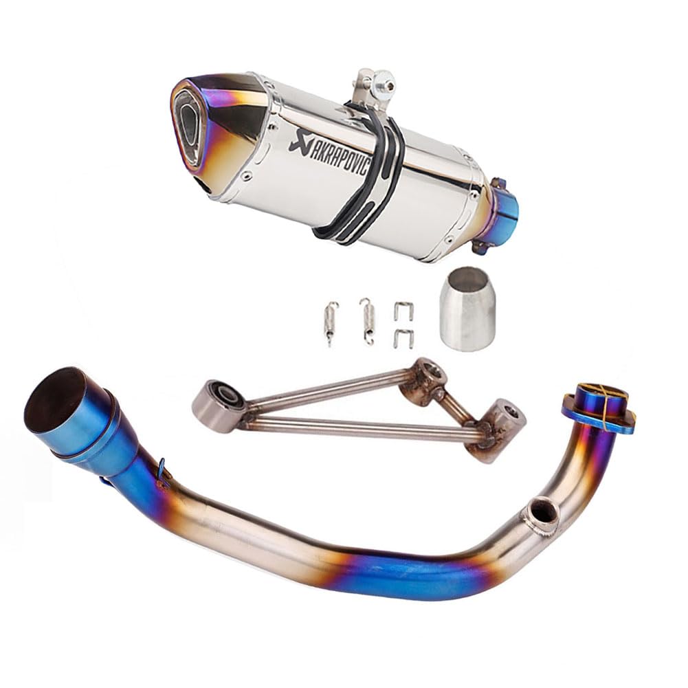 Amazon | HOHOEMU エキゾーストパイプ フロントマフラー 汎用スリップ