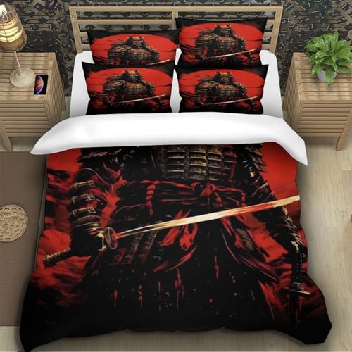Housse couette 3D résistante fermeture éclair lit 220x240 cm - 5