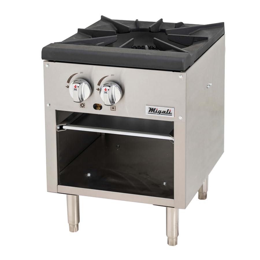 Migali C-SPS-1-18 One Burner Stock Pot Stove