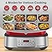 spoonlemon Electric Dutch Oven Multi-Cooker 6-in-1, 5.8QT Enameled Cast Iron Pot - Oven Safe Pot to 392℉, 1250W Fast Heating, 6 Preset Functions- Slow Cook, Sauté, Sear, Steam, Fast Cook, Keep Warm