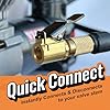 Chuck Mates Premium Quick-Connect Accessory for Tire Inflators Open-Type (1 Pack) #1