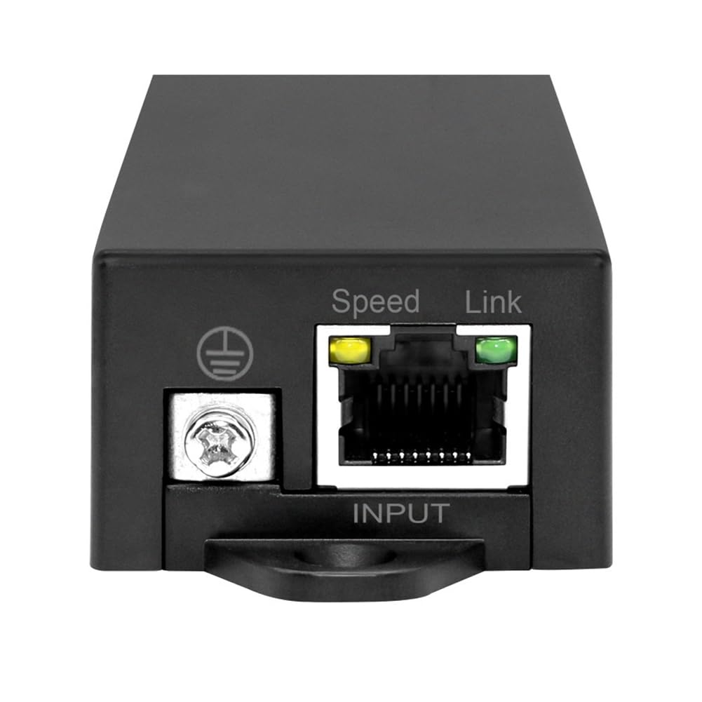 rieder Einzelport 802.3af /at 1000Mbps Aktiv-PoE zu 24V Passiv-PoE Konverter