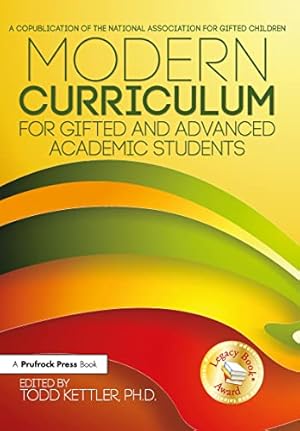 Book cover Modern Curriculum for Gifted and Advanced Academic Students