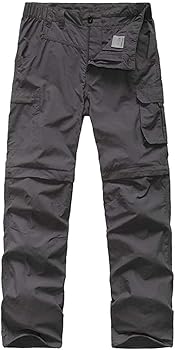 Amazon.com: JOMLUN Men's Hiking Pants Zip Off Cargo Pants
