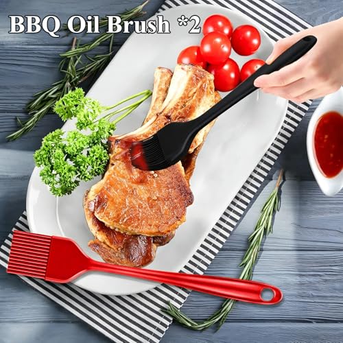 Set de 5 piezas para parrilla en acero inoxidable miniatura 5