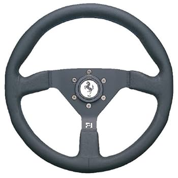 当時物3スポークフェラーリ レザー ステアリングホイール30パイ 3スポークフェラーリ レザー ステアリングホイール30パイ ABARTH