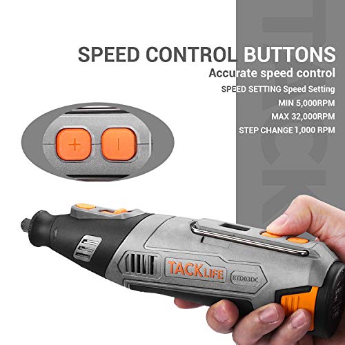 TACKLIFE Accessories Kit ARTO2C and TACKLIFE Rotary Tool Kit RTD03DC