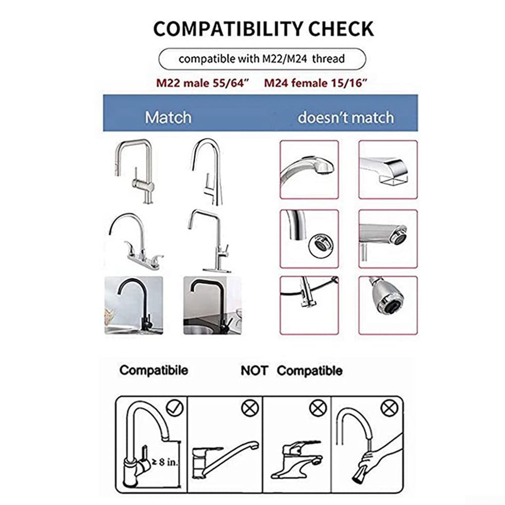 Adaptador inteligente de grifo sin contacto, sensor de inducción para ahorro automático de agua, protección antidesbordamiento, fácil instalación, ideal para uso en cocina y baño