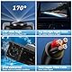 HD 720P Auto Rückfahrkamera Ersatz für BMW 3er 5er X6 E39 E60 E70 E82 E90, 170 Grad Weitwinkel Auto Nachtsicht Rückfahrkamera Parkkamera Wasserdicht