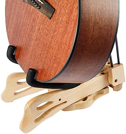 Handcraft Wood Structure Electric & Folk Guitar Stand/Acoustic Guitar Support Guitar Accessories