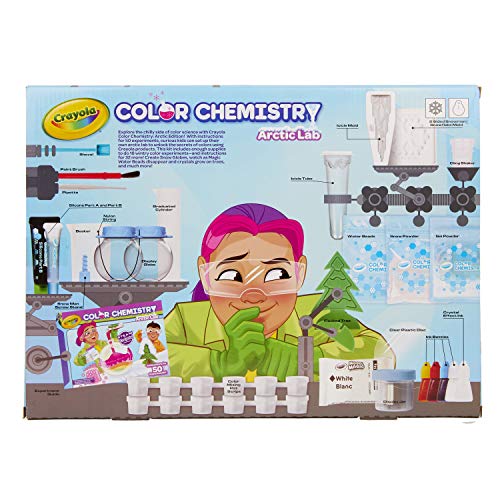image for Crayola Arctic Color Chemistry Set for Kids, Steam/Stem Activities, Ed