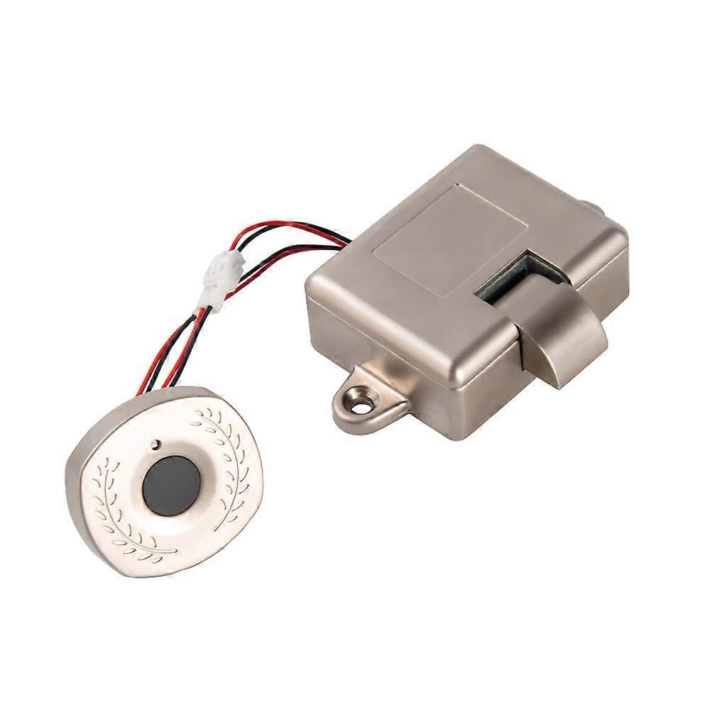 Joyhappst Image Color High Quality Zinc Alloy Electronic Smart Fingerprint Drawer Locker Cabinet Lock For Office Home Gym