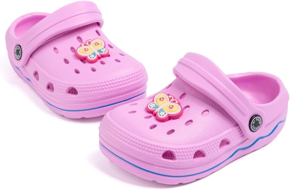 Casazoe Toddler Cute Garden Clogs Boys Girls Slip On Shoes Summer Lightweight Outdoor Slides Sandals Infant Children Beach Pool Shoes - Image 7