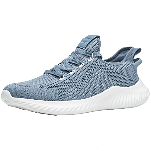 Chaussures de tennis légères Alpine Swiss Ryan en tricot bleu pointure 44.5 pour homme