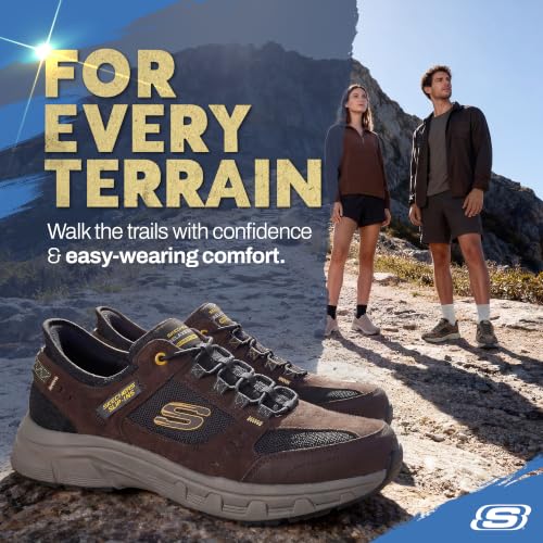 Image of Skechers Men's Oak Canyon Consistent Winne | Hands Free Slip-ins, Relaxed Fit, Air-Cooled Memory Foam, Trail, Casual