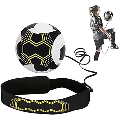 Football Training Belt - Football Kick Trainer With Adjustment Belt Football Training Equipment For Kids Adult Football Gifts For Boys Perfect For Improving Reaction Time & Ball Control Cover