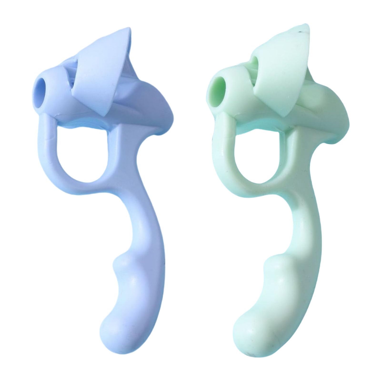 Oxxggkao Five Finger Silicone Pen Grip Ergonomic Pens Holder Grippers Writing Aid Grip Pencil Holder Grips for Toddler Student Kids Writing Aid Children Tool