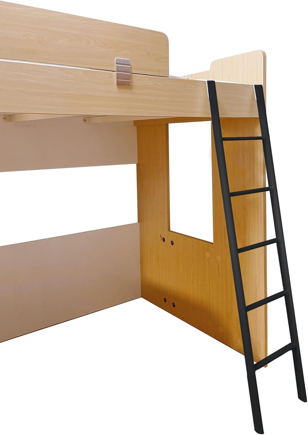 Leiter für Etagenbetten im Studentenwohnheim, 7 6 5 4 Stufen Kletterleiter mit Haken für Wohnmobile, Camper, hohe Betten, Sicherheitsleiter für Schulen, Teenager und Kinder, rutsch