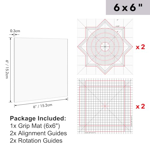 BAOFALI Conjunto de 5 peças/conjunto de tapetes adesivos antiderrapantes multiuso de 15 x 15 cm, cab