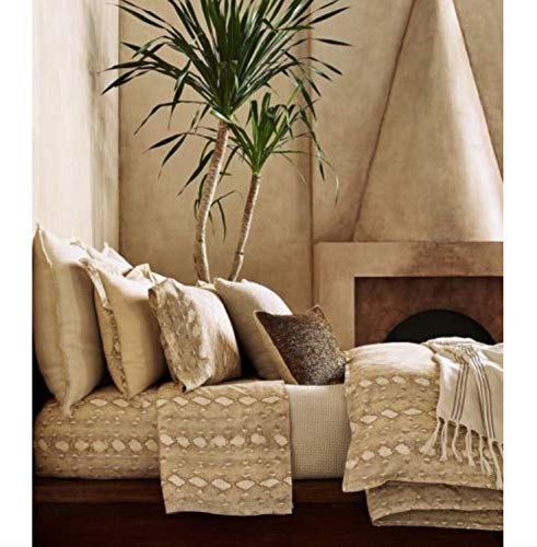 Five Queens Court Fulton Duvet Cover 100% Twill Cotton, Teal, Full/Queen 98x90