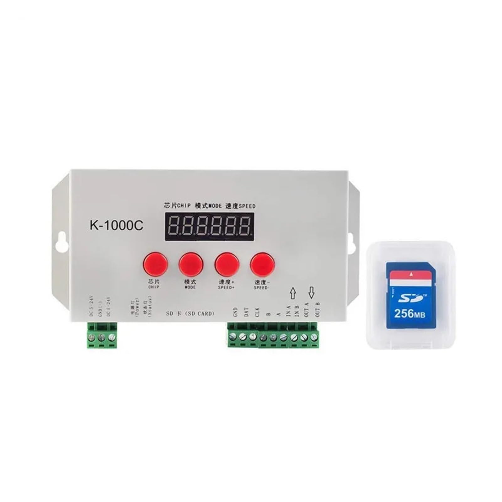 Contrôleur K-1000C LED pour rubans WS2812B et SK6812