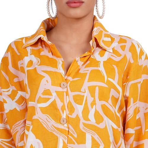 Image of Women's Co-Ord Set - Casual Wear Shirt & Pant Set | Fancy Top and Bottom Outfit | Full Matching Set for Women | Stylish Kurta Pant Set