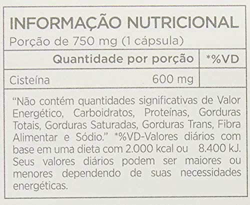 Nac 600Mg, Athletica Nutrition, 60 Cápsulas