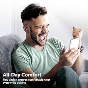 kurdene S8 Wireless Earbuds Bluetooth 5.3 in Ear Light-Weight Headphones,60Hrs Playtime Ear Buds with Charging Case,Built-in Microphone Headset,Immersive Premium Sound with Deep Bass for Sport Black 4 51WFDjRFIGL. SS300