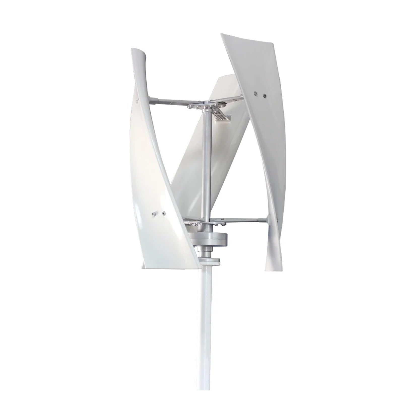 Windgenerator 1kw Innerer Luftkanal 800w 1000w Kleine Freie Energie Windturbine Power Permanent Maglev 12v 24v Mit MPPT-Controller für Zuhause, Boot, Marine, Garten(White,Without Controller,24V)