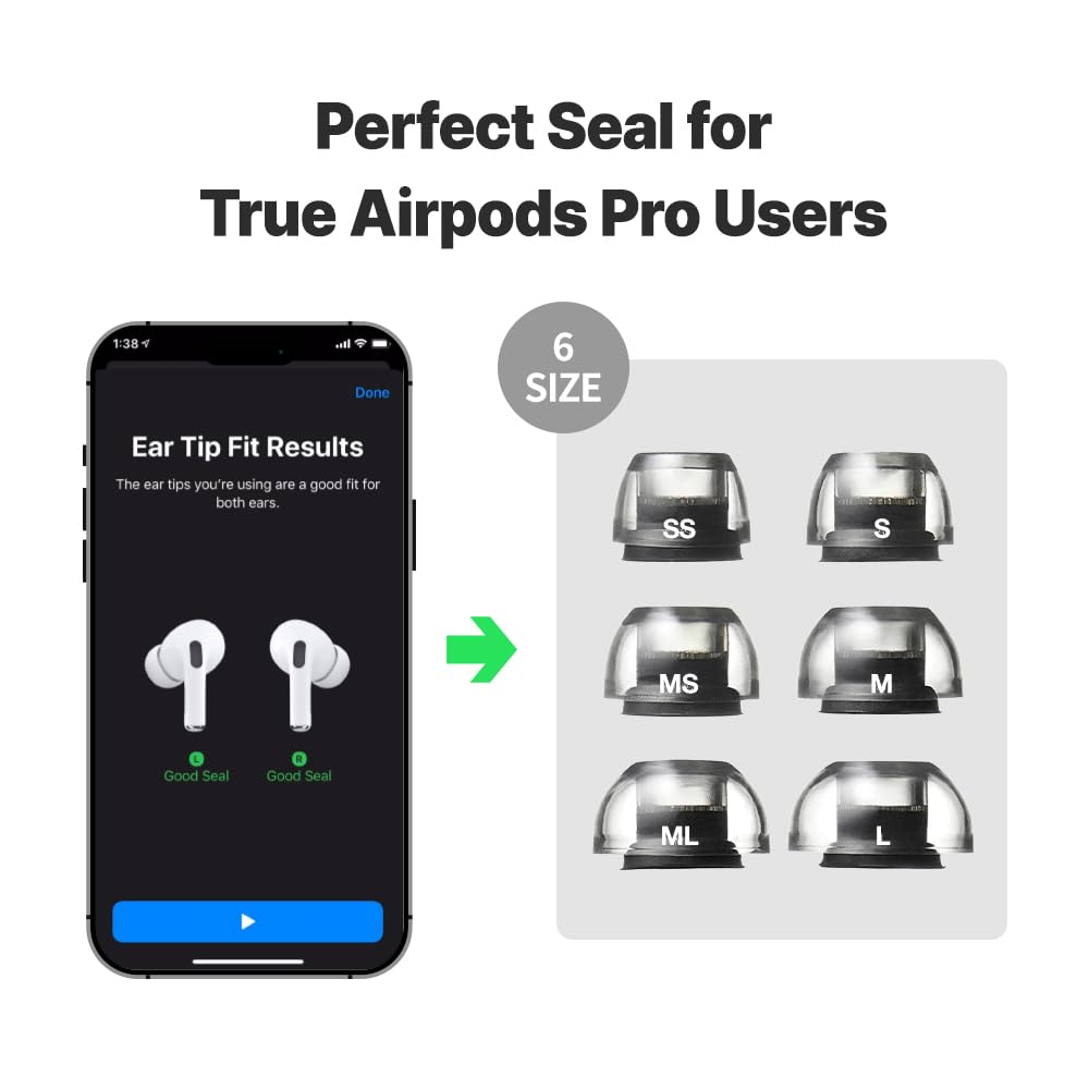 Amazon | AZLA XELASTEC II AirPods Pro 第1世代&第2世代用 - Airpods
